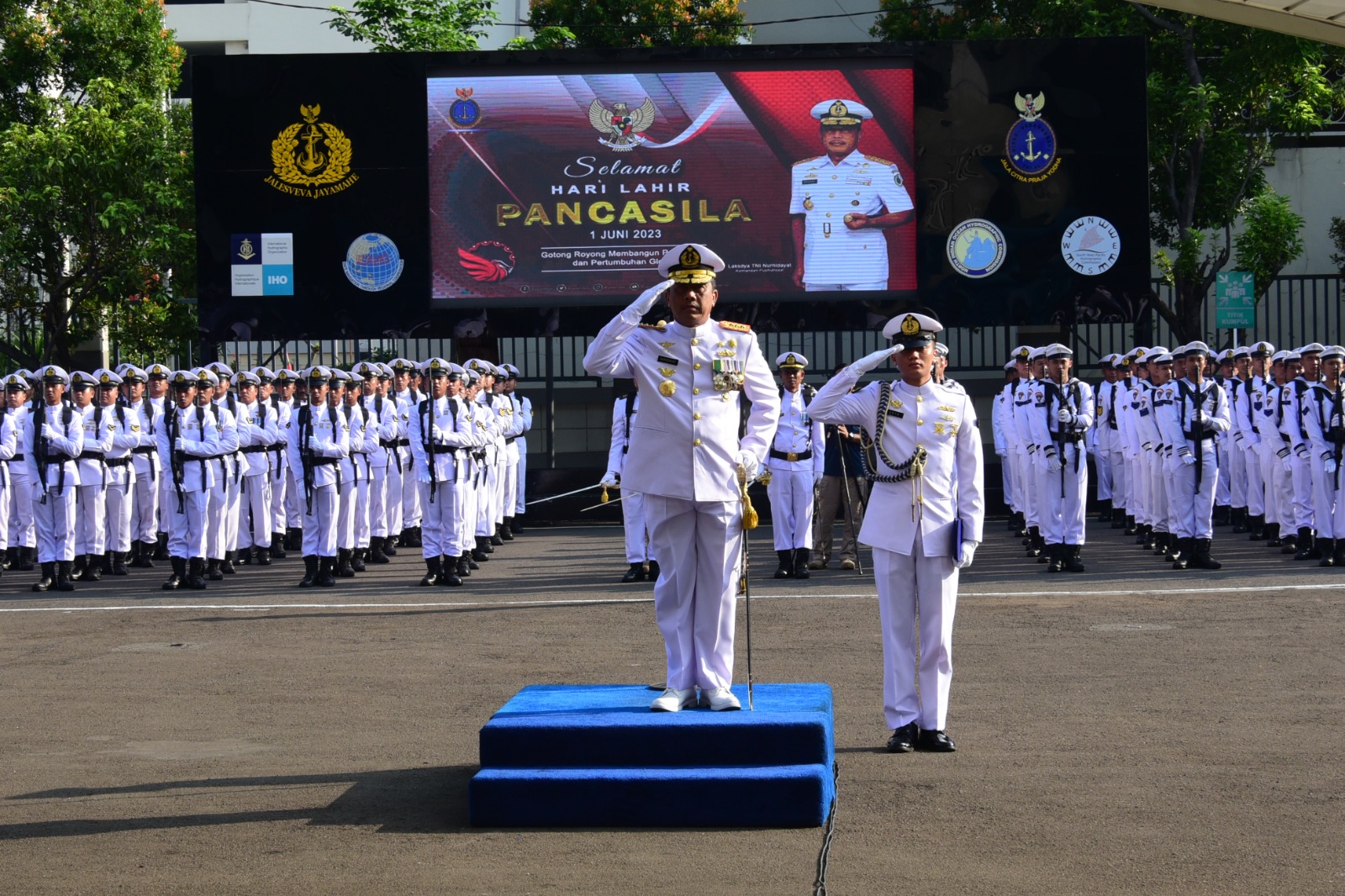 Pushidrosal Peringati Hari Lahir Pancasila