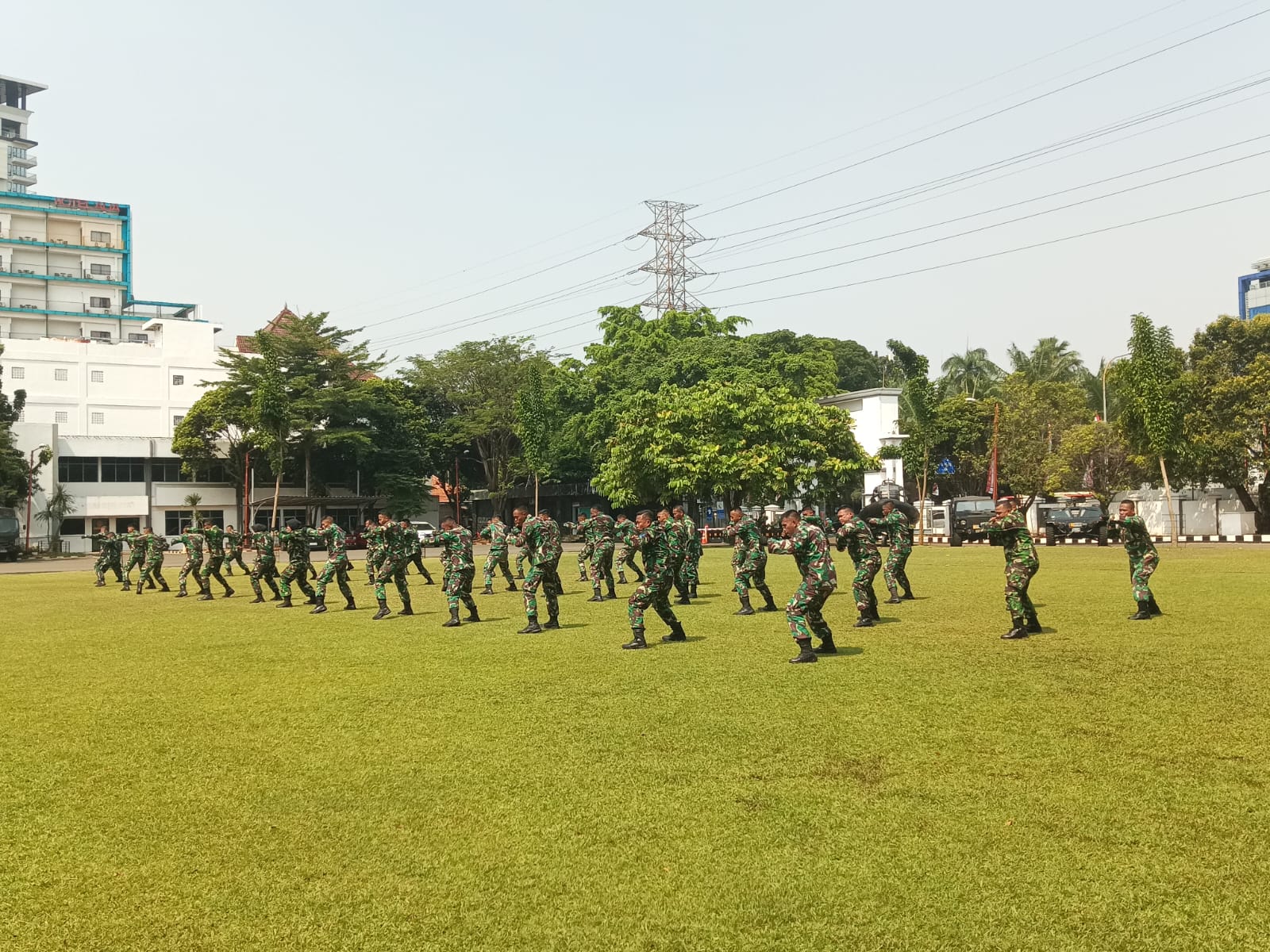 Dankormar Resmi Lantik Dewan Guru Beladiri Chadrick Korps Marinir