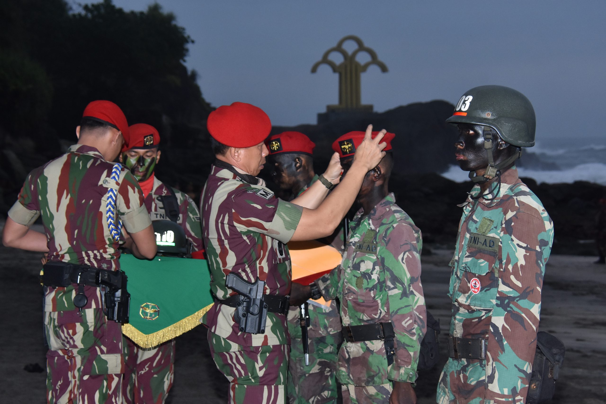 Penutupan Pendidikan Komando Angkatan 107 TA 2023, Danjen Kopassus : Pendidikan Ini Adalah Awal Langkah Prajurit Komando